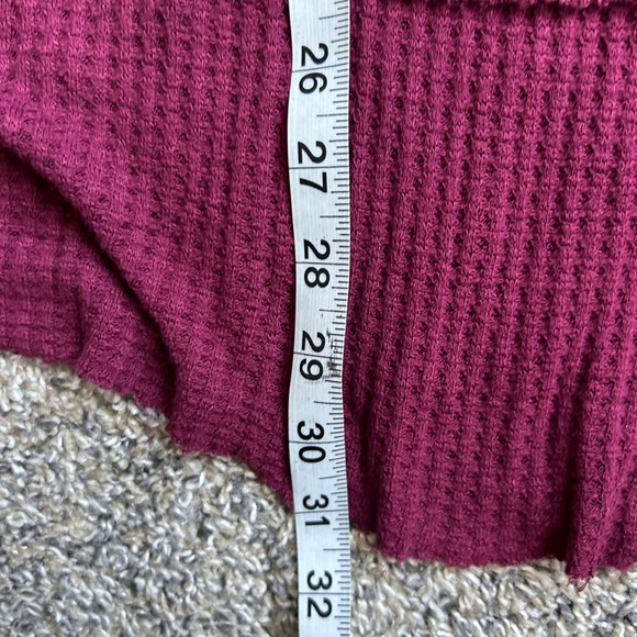 Free People Oversized Draping Waffle-knit Sleeveless Top size Medium - Picture 7 of 8